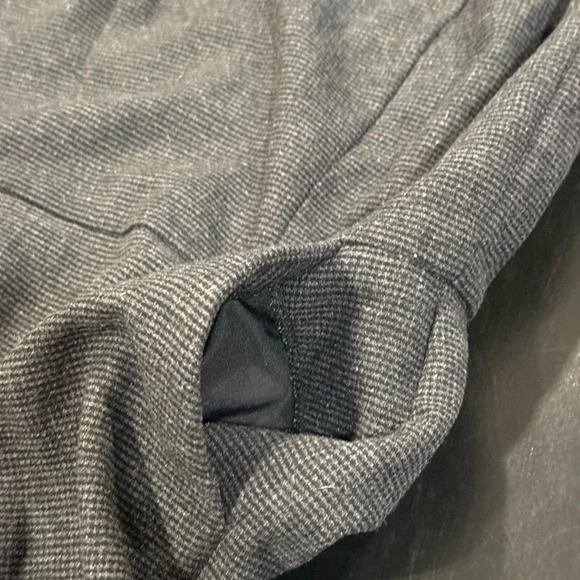 Banana Republic Wool Blend Sleeveless Black Houndstooth Dress Pockets Womens 8 - Picture 7 of 13